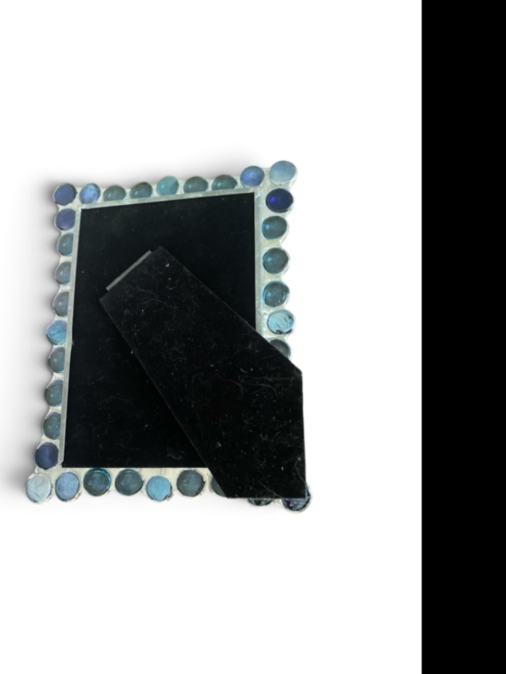 Handcrafted Glass Iron Frame - Picture 2 of 2